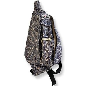 New Kavu Multi Pocket Rope Sling Crossbody Pack